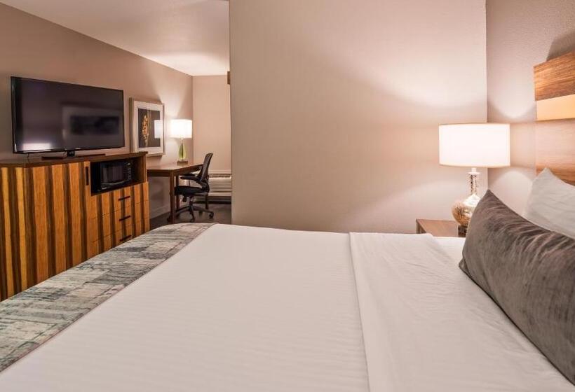 带大床的标准间, Best Western Cedar Inn & Suites