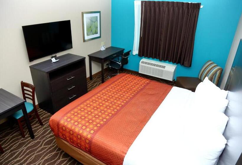 스탠다드 룸 킹사이즈 침대, Americas Best Value Inn & Suites Prairieville