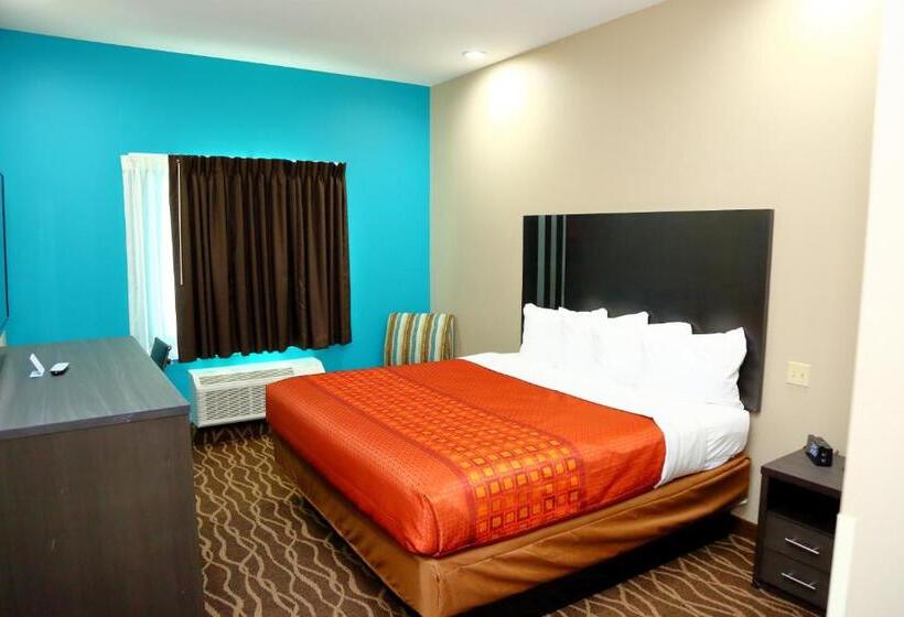 장애인을 위한 킹사이즈 침대 스탠다드 룸, Americas Best Value Inn & Suites Prairieville