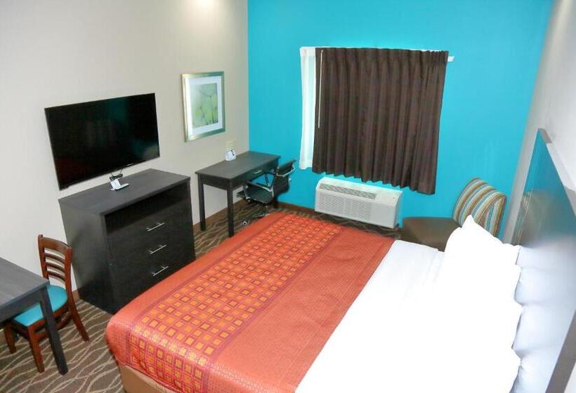장애인을 위한 킹사이즈 침대 스탠다드 룸, Americas Best Value Inn & Suites Prairieville