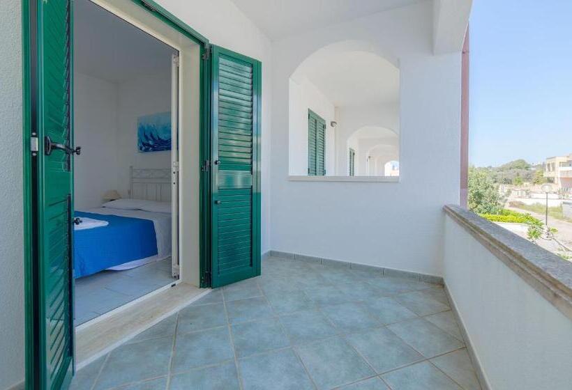Апартаменты 1 Спальня с Террасой, Spiaggia Bianca Apartments