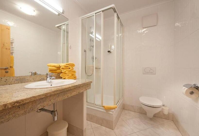 Апартаменты 2 спальни Вид на Сад, Appartement Hotel Sonneck