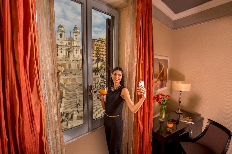 اتاق استاندارد با چشم‌انداز, The Inn At The Spanish Steps