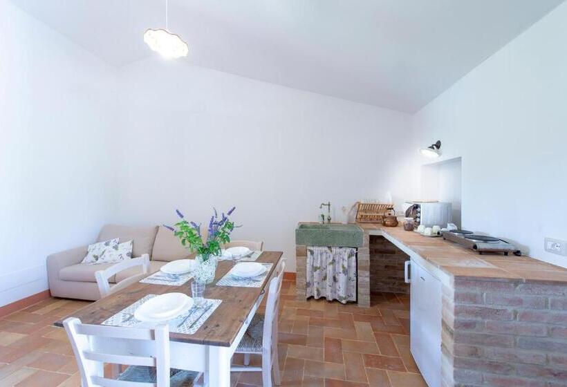 テラス付き１ベッドルームアパートメント, Agriturismo Casa Vecchia