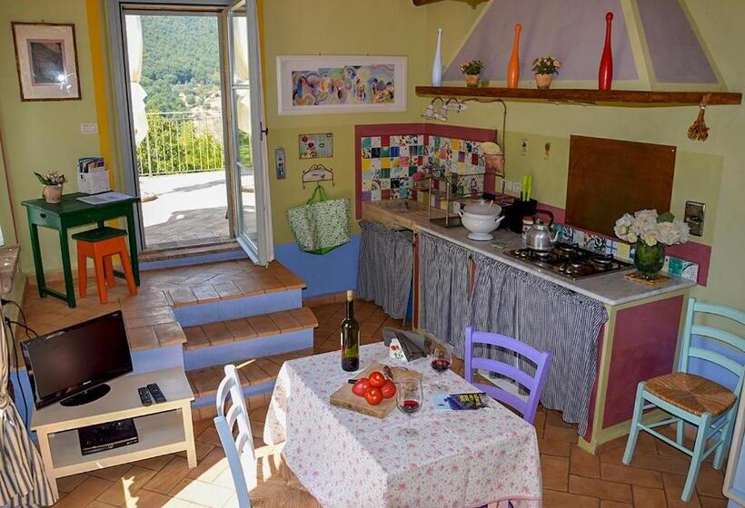 Апартаменты 1 Спальня с Террасой, Agriturismo La Fonte