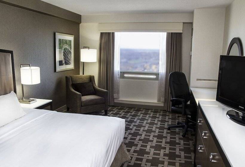 ダブルベッドのベーシックルーム, Hilton Niagara Falls/fallsview Hotel & Suites