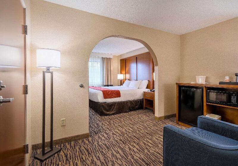 Люкс Кровать Кинг, Comfort Suites Golden West On Evergreen Parkway