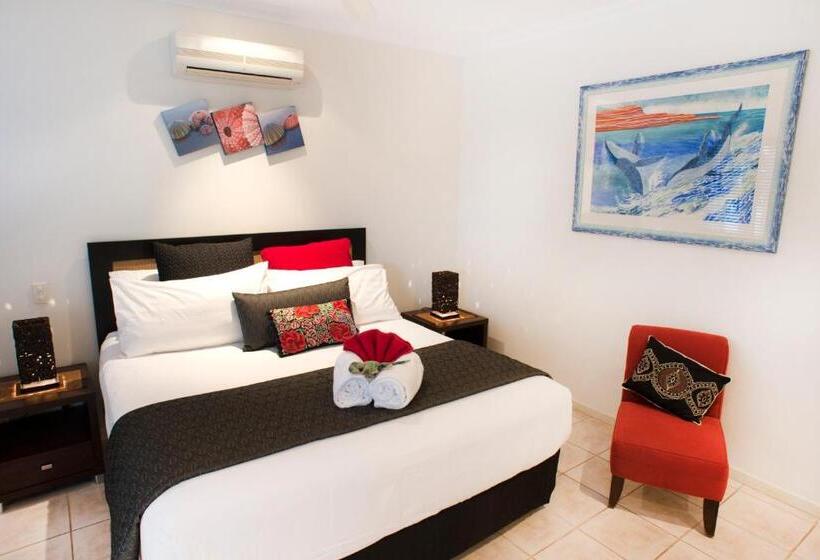 스탠다드 룸 킹사이즈 침대, Gecko Lodge Kalbarri