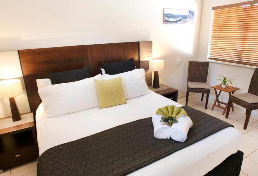 스탠다드 룸 킹사이즈 침대, Gecko Lodge Kalbarri