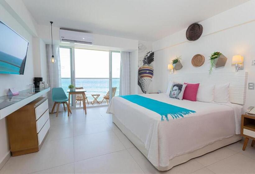 غرفة ديلوكس مطلّة علي البحر, Mia Reef Isla Mujeres Cancun All Inclusive Resort