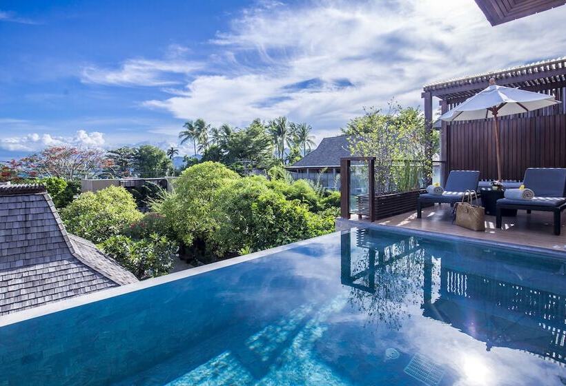 Вилла Deluxe 1 Спальня Вид на Море, Baan Haad Ngam Boutique Resort