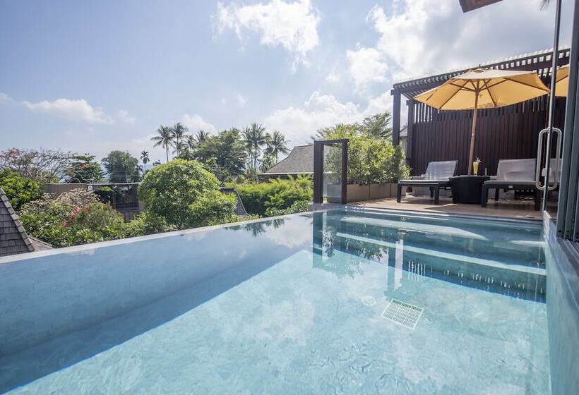 Вилла Deluxe 1 Спальня Вид на Море, Baan Haad Ngam Boutique Resort