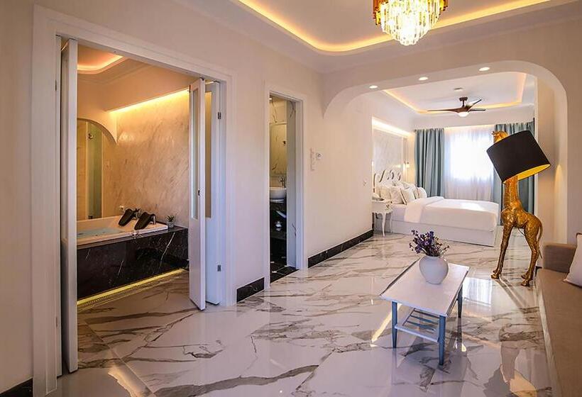 스위트 킹사이즈 침대, Panorama Suites & Spa   Adults Only