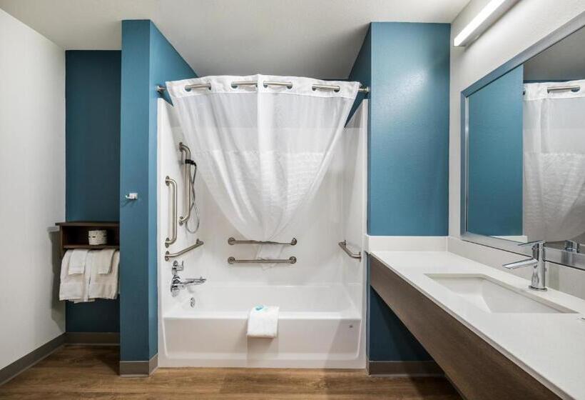 Standard Værelse Tilpasset til Handicappede, Woodspring Suites Chicago Addison
