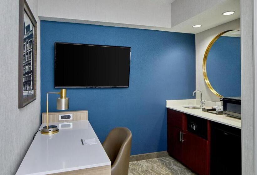 标准工作室带阳台, Springhill Suites Memphis Downtown
