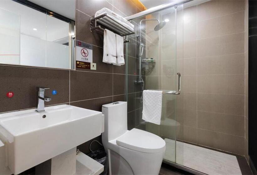 Номер Стандарт, Thank Inn Chain Hotel Guangdong Qingyuan Fogang County 106 National Road
