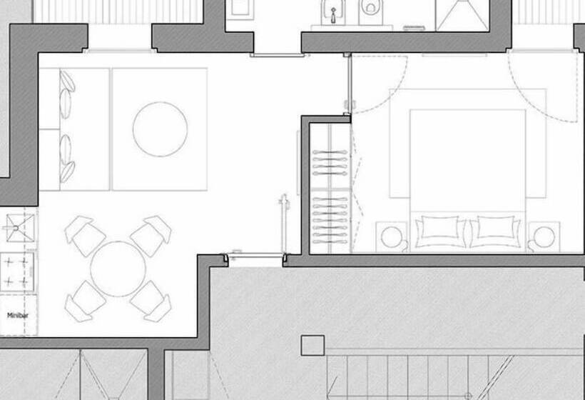 آپارتمان 1 خوابه, Amare Suite & Apartments