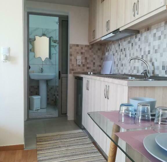 带1个卧室的带海景的公寓, Kos Takis Suites & Apartments