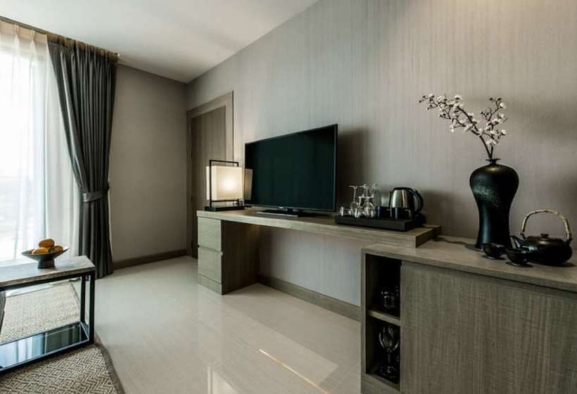اتاق لوکس با تخت بزرگ, Mandarin Eastville, Pattaya   Sha Extra Plus