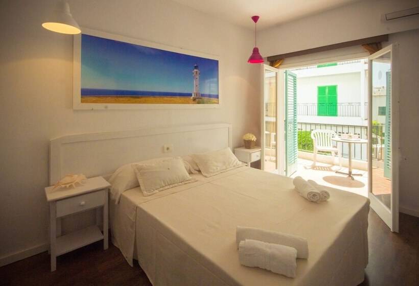 Standard-huone Terassi, Hostal Sunset Ibiza