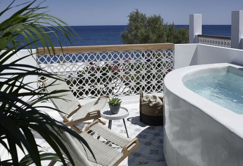 디럭스 룸 바다 전망, Afroditi Venus Beach Resort