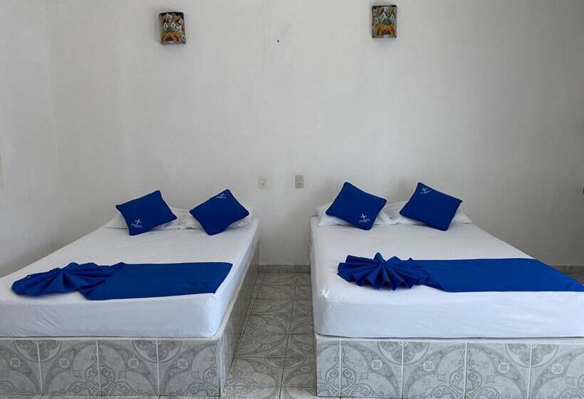 Quarto Estandar 2 Camas Casal, Paraiso Kora