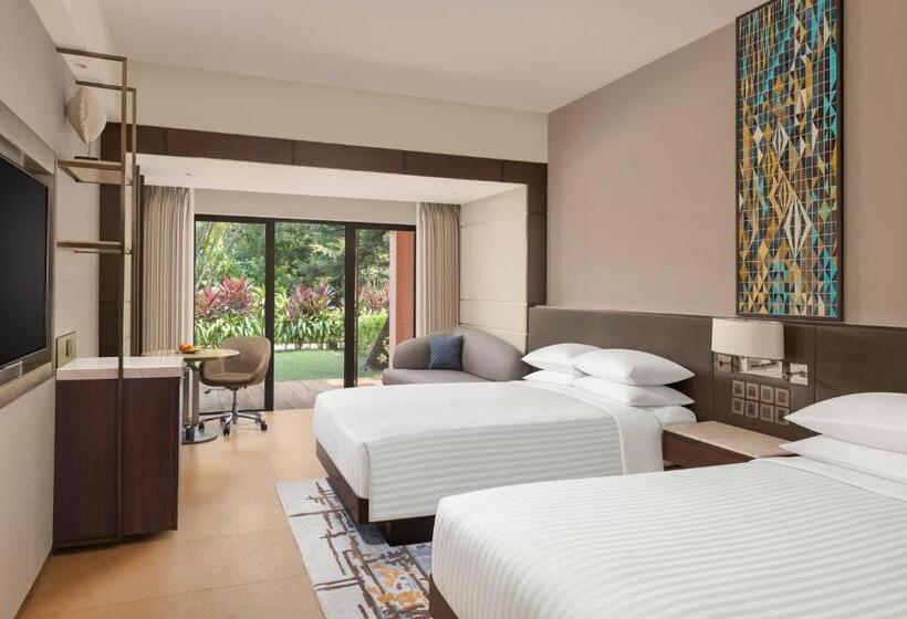 クイーンサイズベッドのスタンダードルーム, Goa Marriott Resort & Spa