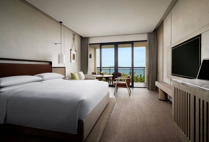 디럭스 룸 바다 전망, Sanya Marriott Yalong Bay Resort & Spa