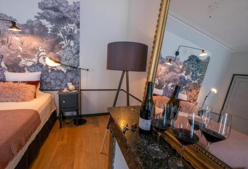 Номер Deluxe, Escale Rochelaise B&b, Spa Bain Nordique Et Sauna Tonneau