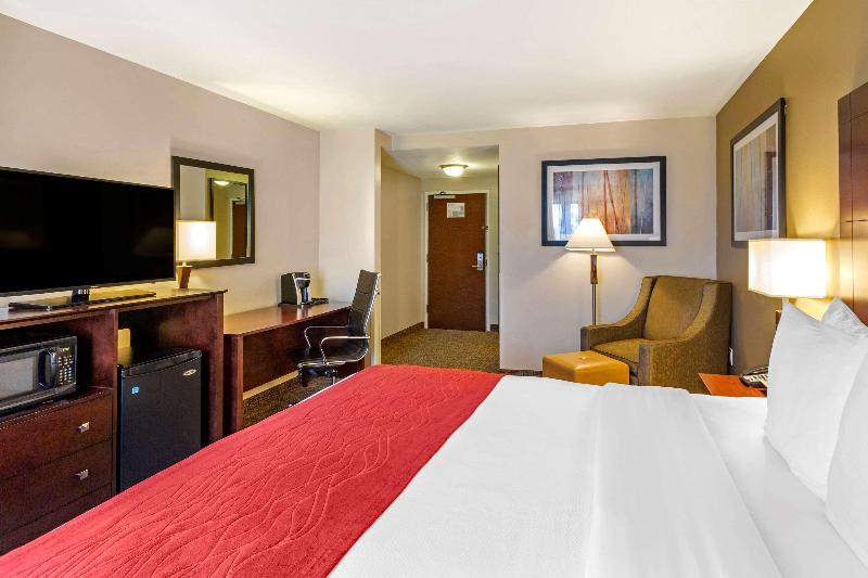 스탠다드 룸 킹사이즈 침대, Courtyard By Marriott Warsaw Airport