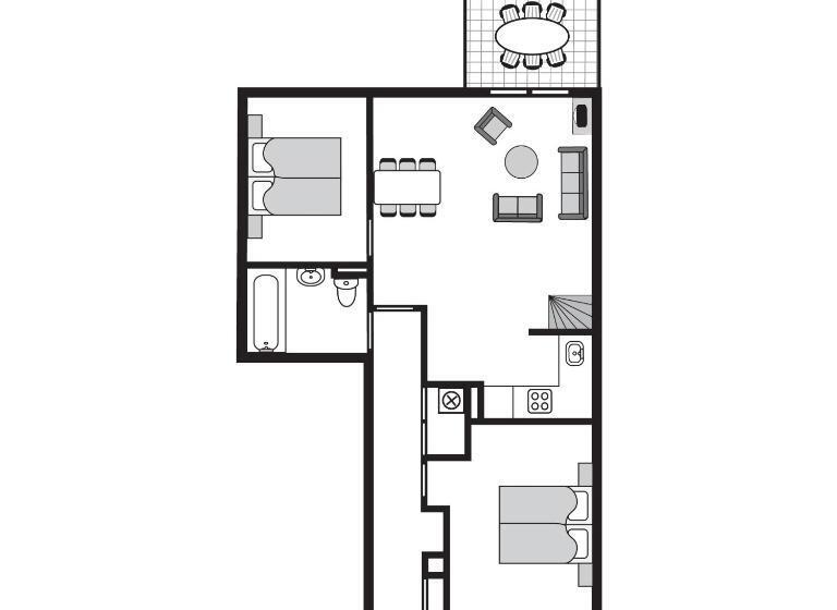 Апартаменты 3 Спальни, Summio Parc Port Greve