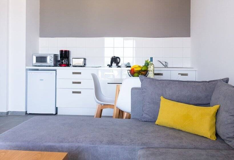 Апартаменты Премиум 1 Спальня, Kefalos Damon Hotel Apartments