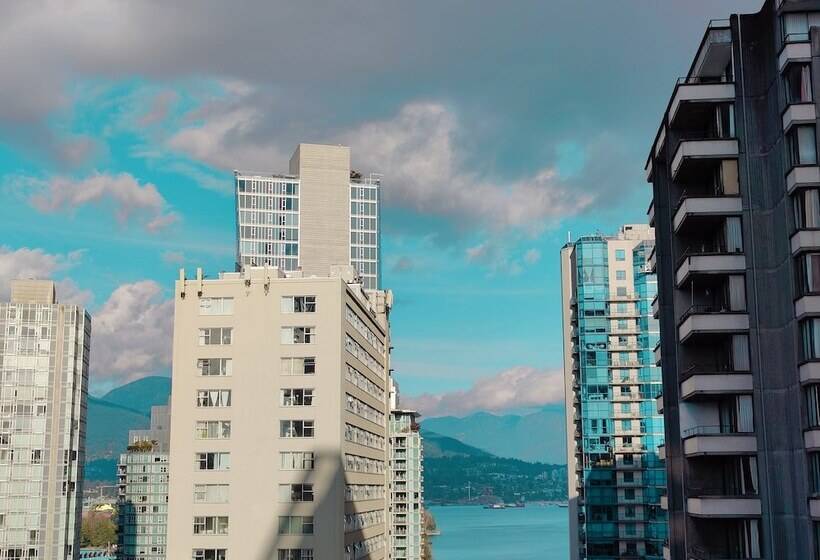 带1个卧室的公寓, Divya Sutra Suites On Robson Downtown Vancouver