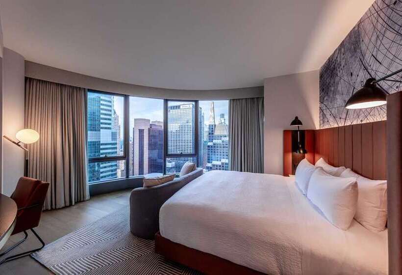 带大床的标准间, Hilton Garden Inn Prescott Downtown