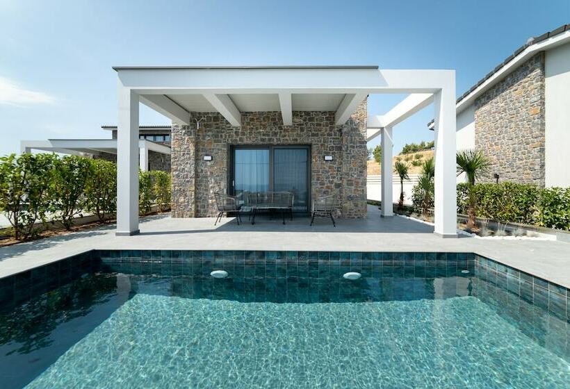 ویلای 2 خوابه با چشم‌انداز دریا, Terra Olivia Luxury Villas And Suites