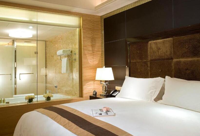 디럭스 룸 킹사이즈 침대, Sofitel Harbin