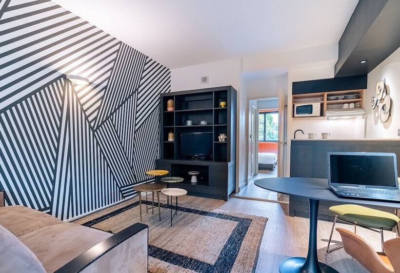 Апартаменты 1 Спальня, Cowool Lille Villeneuve D Ascq   Ex Olivarius