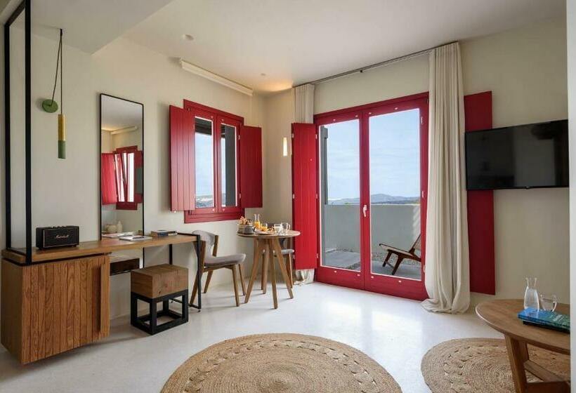 전망이 좋은 디럭스 스위트, Potnia Theron Suites