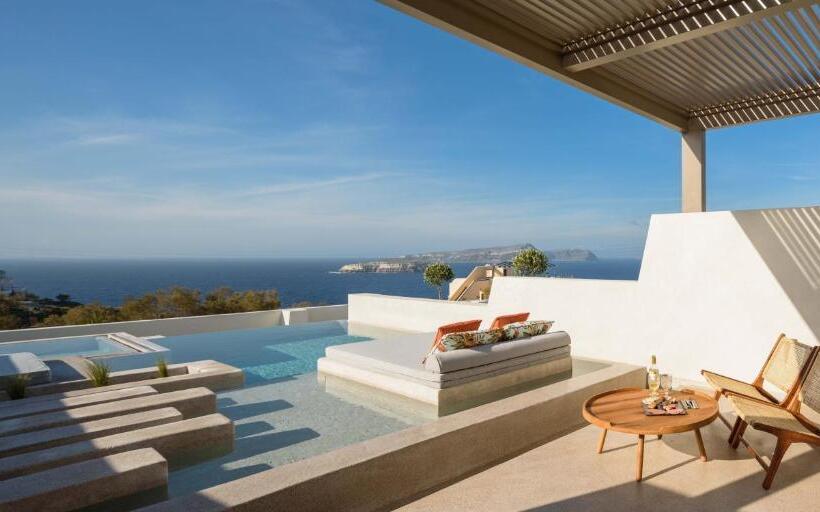 Comfort suite with sea view, Potnia Theron Suites