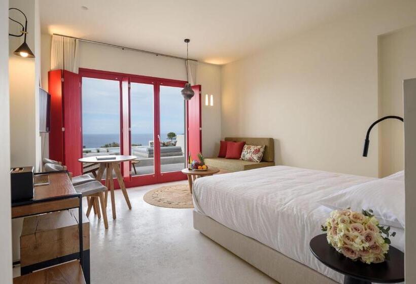 수피리어 스위트 바다 전망, Potnia Theron Suites