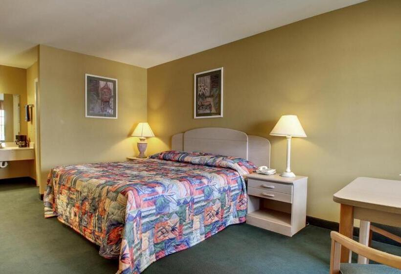 장애인을 위한 킹사이즈 침대 스탠다드 룸, Key West Inn  Childersburg