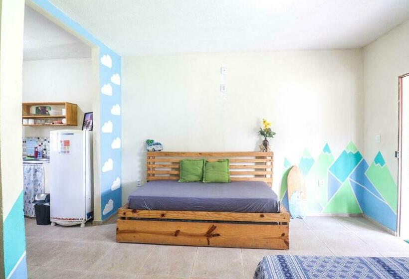 آپارتمان سوپریور 1 خوابه, Back To The Beach Hostel   Pipa