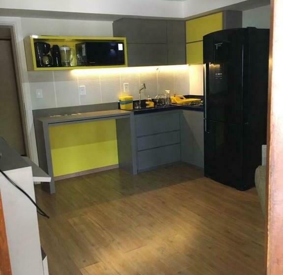 침실 1개 바다 전망 아파트, Flat Jatiúca Suítes Resort