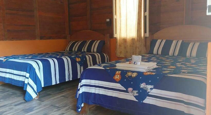 スタンダード４人部屋, Cabañas Yax Ha