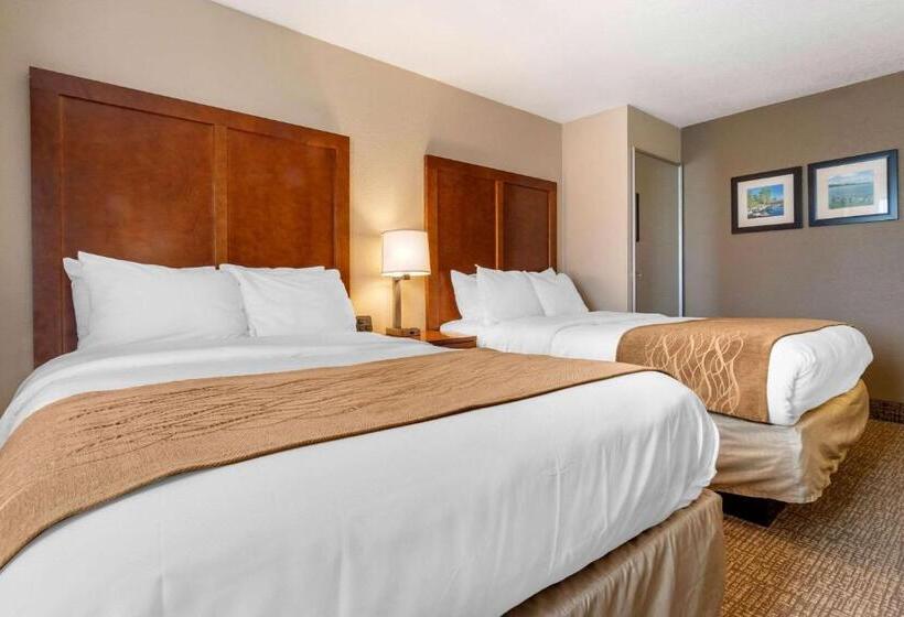 Номер Стандарт 2 Двуспальные Кровати, Comfort Inn & Suites South Hill I85