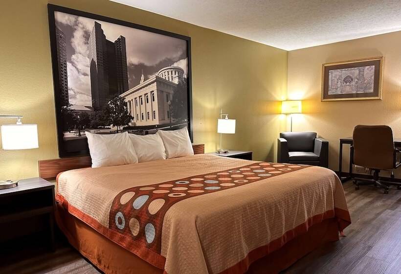 Студия Deluxe, Super 8 By Wyndham Bellefontaine