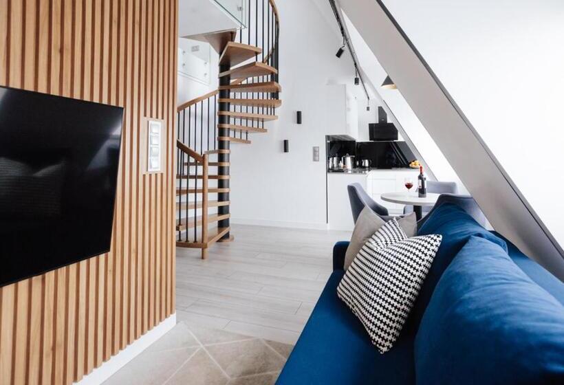 آپارتمان دوبلکس 1 خوابه, Odrzańska Residence Old Town