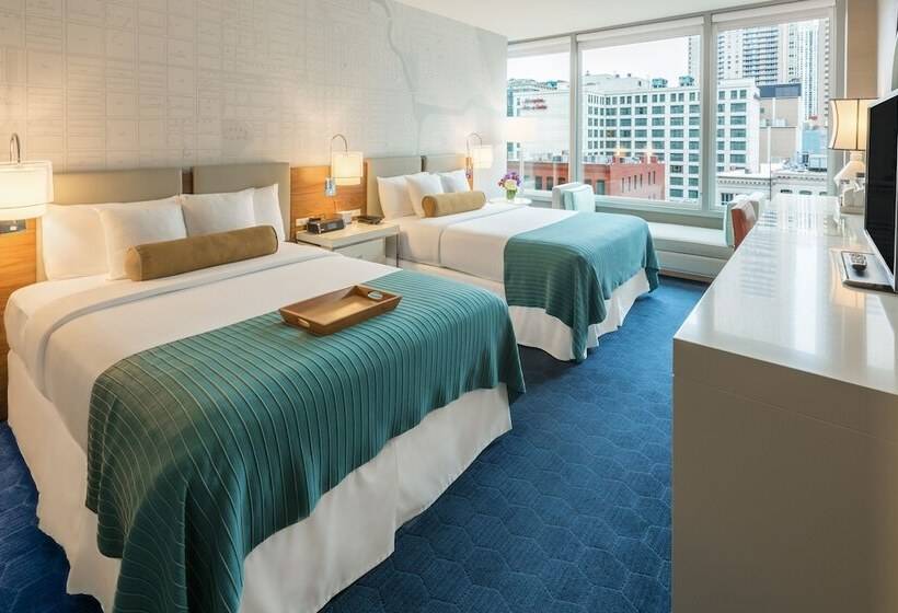 Deluxe Kamer met Uitzicht op de Stad, Kinzie