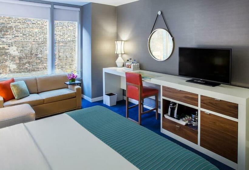 Deluxe Kamer met Kingsize Bed, Kinzie