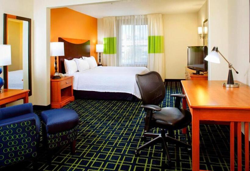 חדר סטנדרט עם מיטת קינג, Fairfield Inn & Suites Phoenix Midtown